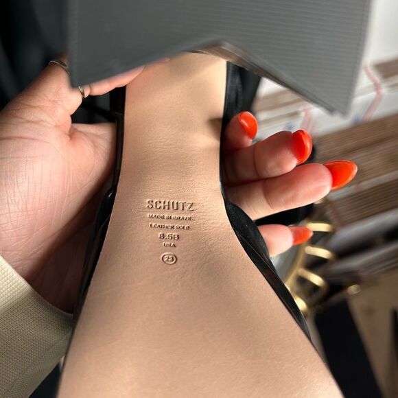 Schutz Elysee Ankle Strap Platform heels - Picture 6 of 6